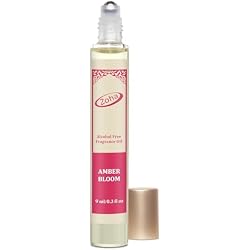 Zoha Amber Bloom | Roll on Perfumes for Women & Men | Alcohol-free Amber Perfume Oil | Travel Size Long Lasting Fragrance | 9ml Roller