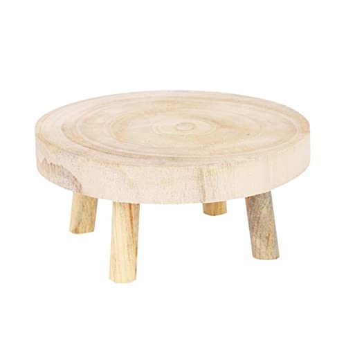 Support pot fleur d'intérieur table de plante en bois décoration maison