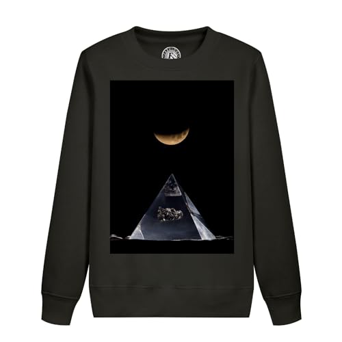 Sweatshirt enfant lune et planete anti-irritation chaud pour l'hiver