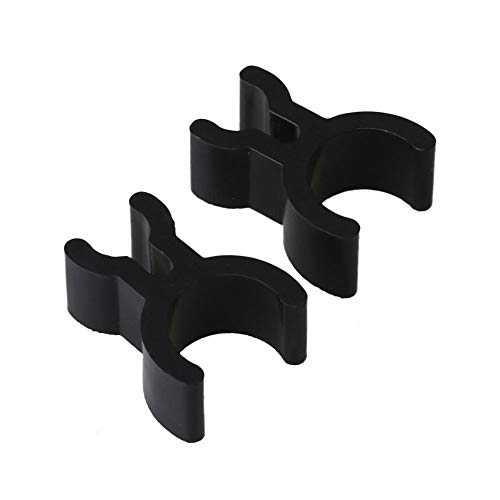 Mxfans Trompeten-Bleistiftclip, Schwarz, 5 Stück