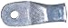 MULTICOMP MCL30-02F TERMINAL,TUBULAR LUG,2 AWG,3/8 STUD,CRIMP,TIN (1 piece)