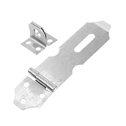 ARTIBETTER 20pcs Padlock Hasp Latch for Doors Windows Cabinets Stainless Steel Heavy Duty Hasp Lock