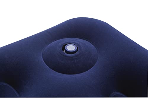 Bestway BEST WAY Airbed Blu Floccato Singolo Plus