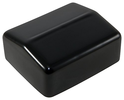 Bouchon de finition rectangulaire VRF-2500X3000-16 Caplugs en vinyle noir ID 3.000