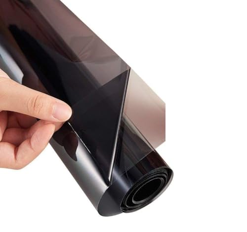Image of WALLMATE Car Window Film 35% VLT Blocks 99% UV & IR Rays, Privacy Film Heat Resistant Scratch Resistant Sun Shade Auto Film Roll (35% Charcoal Black,20x240 Inch)