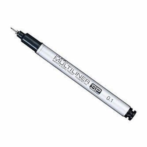Feutre à pointe fine COPIC Multiliner SP encre noire imperméable 0,1