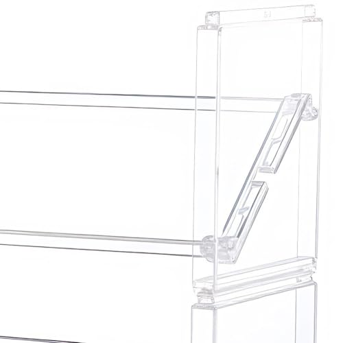 Vitrine de rangement pour boutons et petits objets de collection sur étagère - 4