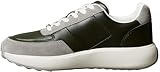 Calvin Klein City Runner Laceup Tape LTH Hm0Hm02033, Parte Superior Baja Hombre, Green (Rock Ridge/Medieval Forest), 45 EU