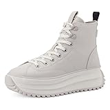 Funktion: DuoTex+TOUCHit Tamaris Damen Schnürstiefel, Frauen Stiefel,wasserabweisend,warm gefüttert,uebergangsstiefel,uebergangsschuhe,schnürboots,Ivory,40 EU