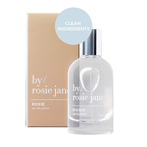 By Rosie Jane Eau De Parfum Spray (Rosie) - Clean Fragrance for Women - Essential Oil Mist with Notes of Sheer Musk, Vanilla, Sweet Rose - Paraben Free, Vegan, Cruelty Free, Phthalate Free (50ml)