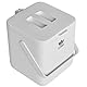 EcoBio Biomülleimer Küche - 7L Komposteimer Küche mit Deckel & Griff – Geruchsdicht & Spülmaschinenfest – Biotonne mit Sieb – Bio Mülleimer für Abfälle – Komposter Küche (Grau)