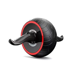 QICHENG Ab Roller Wheel Abdominale Wiel met Rebound Functie voor Core Workouts Spiertrainer voor Buik Geschikt voor alle Niveaus Oefening Training bij Gym Of Thuis