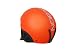 MOMO Design KOMET18 Orange Matt/White Casco esquí, Unisex Adulto, Naranja, L/XL