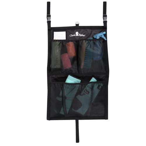 Stall Front Bag Black by Classic Equine