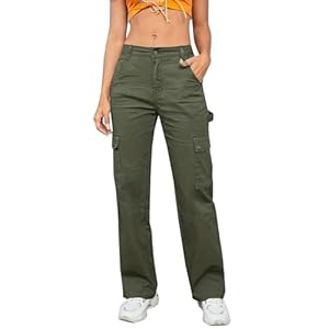 Women’s Cargo Jeans Pants
