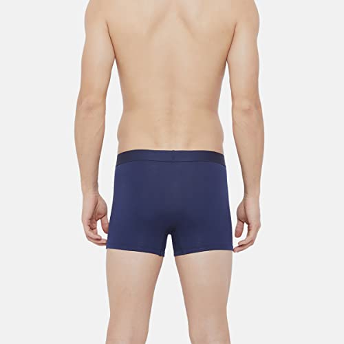 Image of ALMO Men's Better Cotton Trunk (Pack of 2) | Sweat Absorbent, Anti-Microbial | Light Weight | Solid Collection