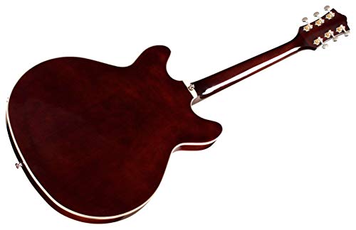 Guild Guitars Starfire I Dc Semi-Hollow Body Electric Guitar, Vintage Walnut, Double-Cut, Newark St. Collection #TOP5