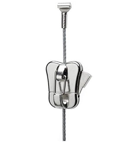 Image of STAS Steel Cable with Cobra (4, Stainless 98 inch (250 cm))