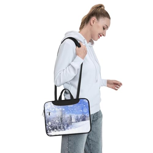 Bolso para portátil paisajes invernales 13/14/15.6 pulgadas miniatura 7