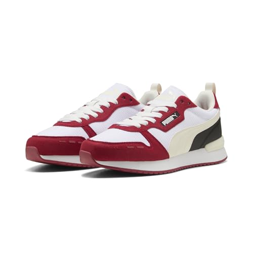 PUMA Sneaker R78 44, Dark Crimson Warm White Red