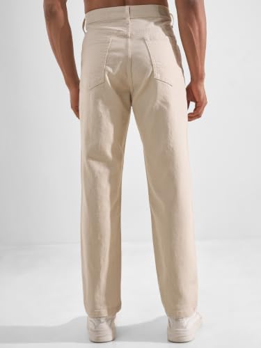 Image of Highlander Men Men's Straight Relaxed Fit Jeans | Stretchable | Everyday Comfort & Style| Jeans for Man|Premium Cotton Blend