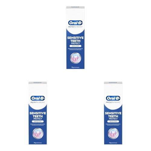 Oral-B Dental Science Sensitivity and Gum Gentle White Toothpaste 90g (Pack of 3)