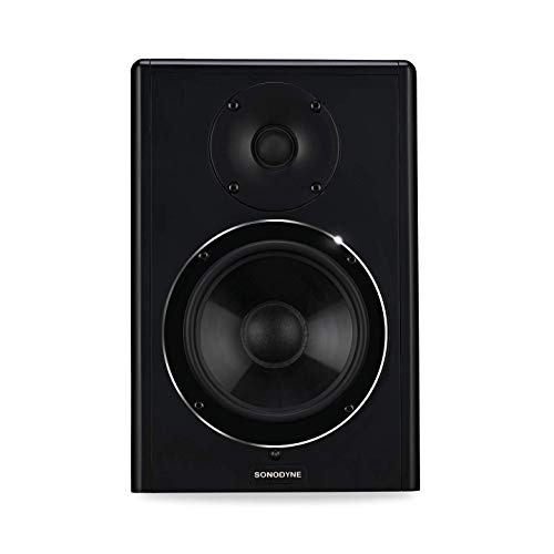 Image of Sonodyne PM 100 V2 Active Studio Monitor for Music Production & Mixing (Single Unit) Black