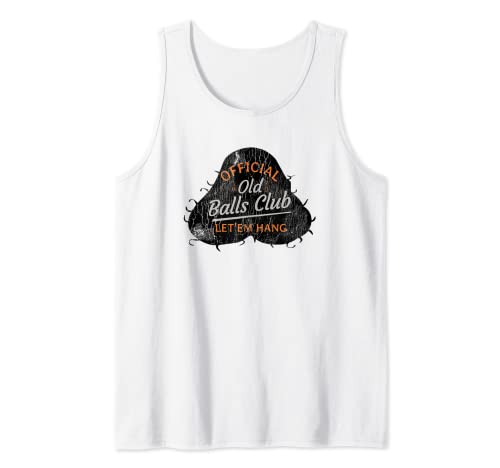 Hombre Over the Hill 50 Old Balls Club - Regalo de broma Camiseta sin Mangas