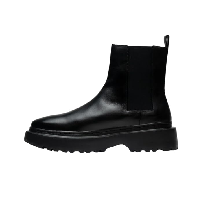 Amazon | [FILLIN] スニーカー UNOS CHELSEA BLACK 23.0cm ブラック