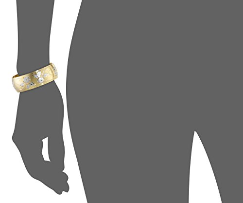 Amazon Essentials Yellow 14K Gold-Filled Hand Engraved Cuff Bracelet (previously Amazon Collection)2