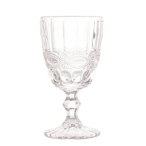 Conjunto 6 Taças para Água de Vidro Libélula Lyor Transparente 260Ml