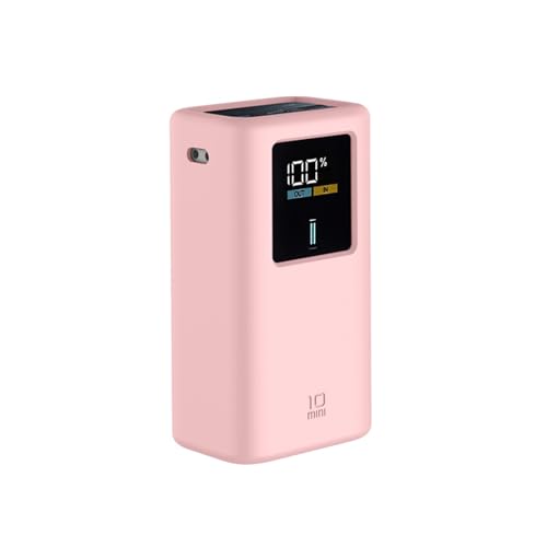 Custodia protettiva silicone per CUKTECH No.10 Mini 10000 mAh 55 W Power Bank impermeabile e antipolvere custodia rosa