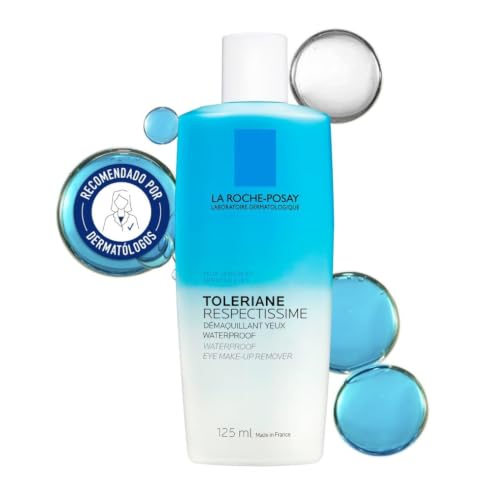 La Roche Posay Desmaquillante de ojos, Waterproof, Limpia el...