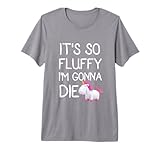 Despicable Me Minions It's So Fluffy Unicorn Premium T-Shirt Premium Tri-Blend T-Shirt