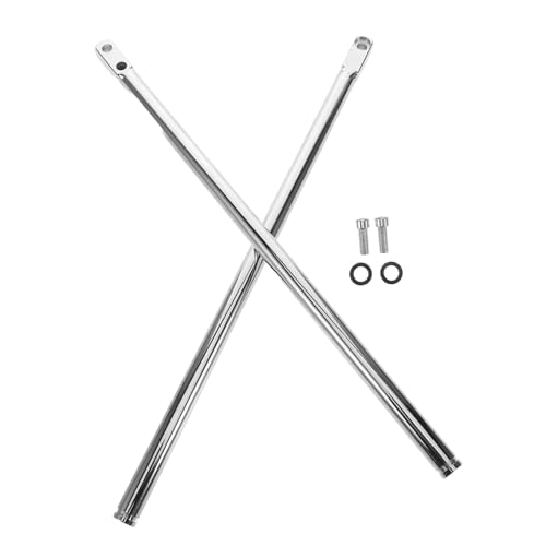 CHILDWEET 2個 ゲーミングチェア 議長eスポーツチェア ポータブルフィーダー 交換用加湿器 ロッドレンチ 椅子のペダル 車椅子用レッグレスト ゲーミングフットレスト 金属 Silver