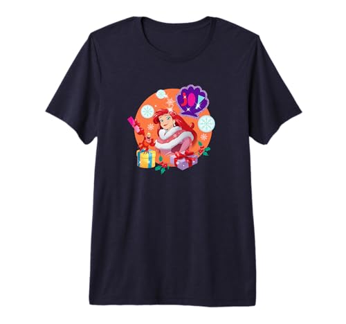 T-shirt Ariel premium en maille de coton supérieure Disney Princess Joy