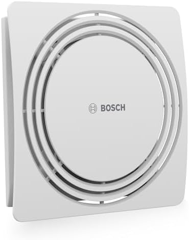 Bosch Fan 1900 DH, Leiser & Leistungsstarker Badlüfter, 125mm | Zur Belüftung von Bad und Toilette, gegen Feuchtigkeit und Schimmel, Mit Feuchtigkeitssensor und Zeitschaltuhr