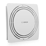 Bosch Aspiratore Silenzioso da Bagno 1900 125mm - Per la Ventilazione di Bagno e WC, contro Umidità e Muffa – Con Attivazione Tramite Interruttore della Luce – Diametro 125 mm