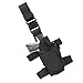 Drop Leg Pistol Holster for Right Handed, Thigh Gun Holster for Pistols, Universal Airsoft Pistol Holster for Men