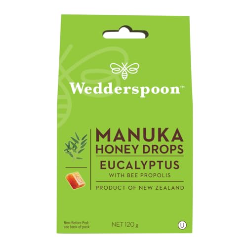 Wedderspoon Manuka Honey Eucalyptus & Propolis Drops
