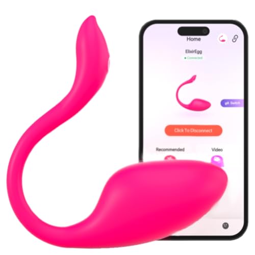 Remote Control Mini Realistic Adult for Women Today 10 Powerful Modes Adult Toys Machine Pleasure Toys for Women Date Night (Rosy)