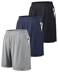 3 Pack Black, Navy, Light Grey