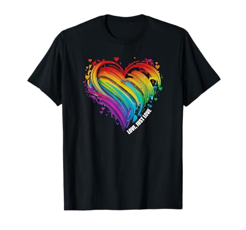 Christopher Street Day lgbtq rainbow outfits LGBTQ Pride T-Shirt, Unisex Erwachsene, Multicolored, S, Kurzarm, T-Shirt