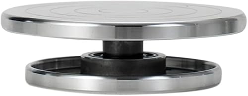 Feqsky Plataforma giratoria de doble cara de 4.7 ''/5.9 '' para plataforma de escultura de arcilla cerámica rueda de cerámica herramientas