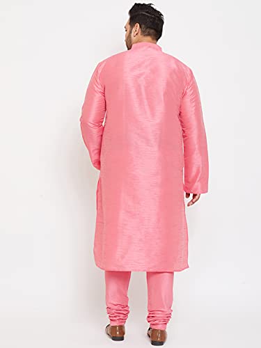Image of VASTRAMAY Plus Size Men's Silk Blend Kurta Set-New