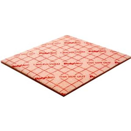 FER5044 Dressing PolyMem Pad Wound LF Hydrophillic Foam 4x4' Square 15/Bx by Ferris Mfg Corp by Beststores