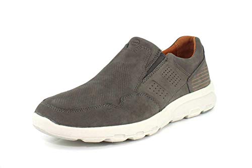 Rockport Let's Walk Men's Slip-on Comfort Shoe Dark Olive - 10.5 Medium
