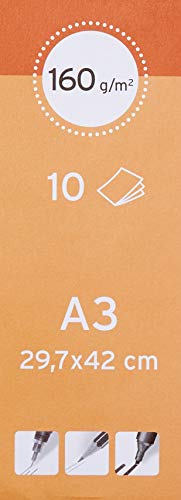 Canson 0408991 - Minipack with 10 Sheets, White, A3 (10 Hojas) - Image 3