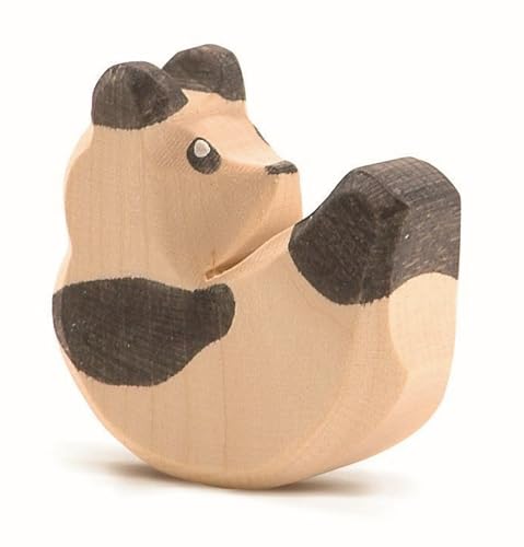 Panda petit en bois Ostheimer miniature jouet écoresponsable 5,5cm