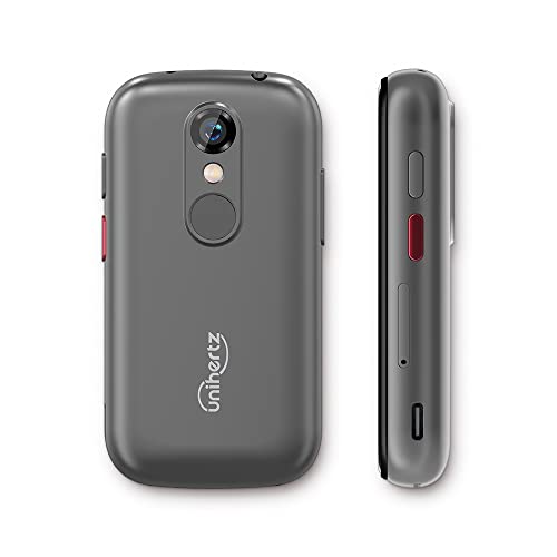 Unihertz Jelly 2E, New Choice for a Mini Phone Android 12 4G Unlocked Smartphone Silver (Support T-Mobile & Verizon only)